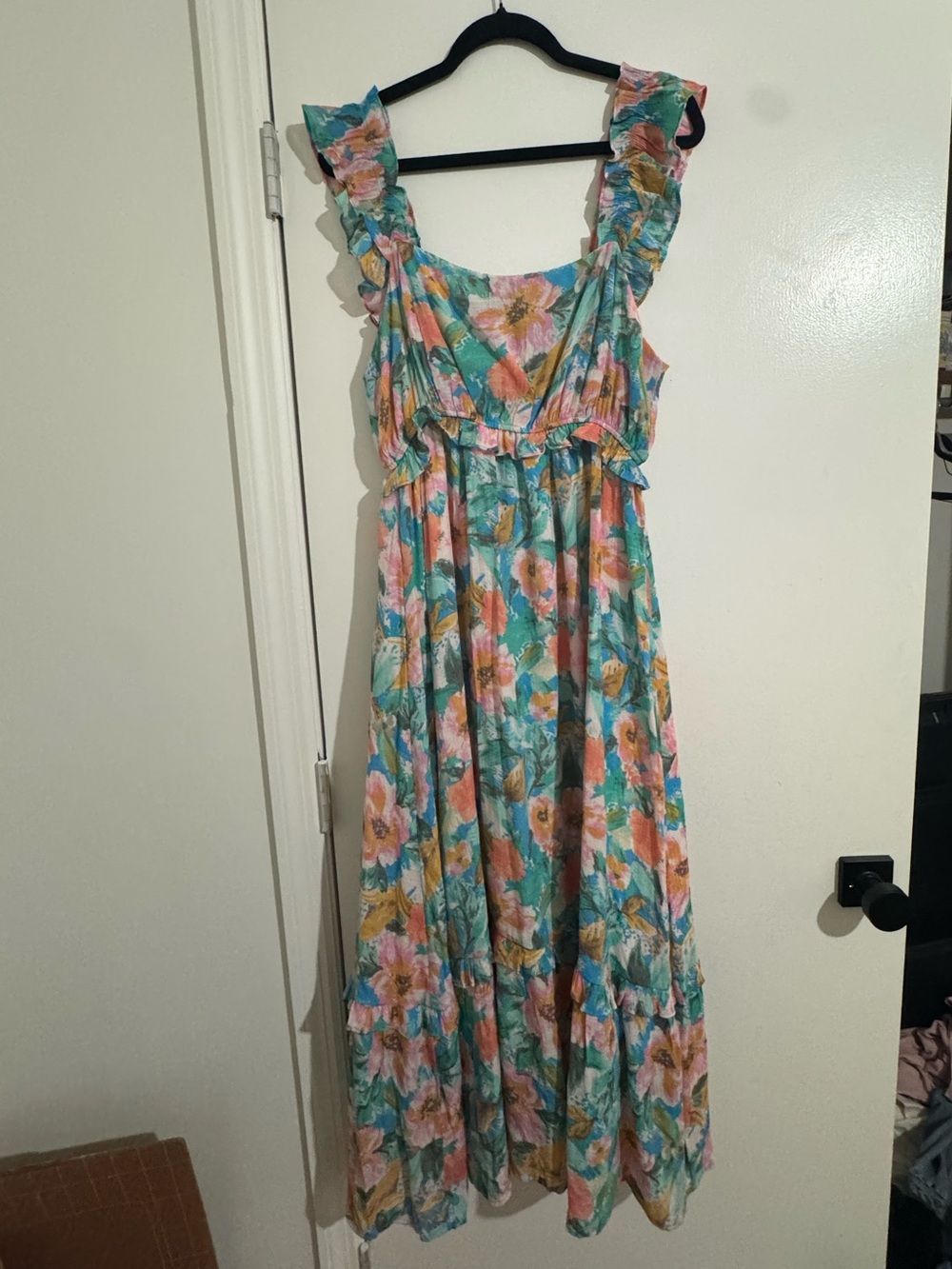 Floral maxi dress